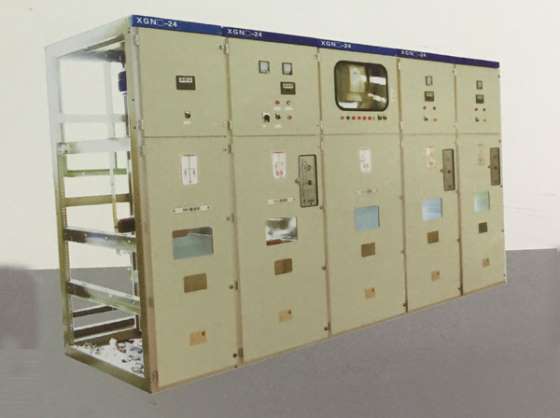 XGN□-24箱型固定式交流金属封闭开关设备（环网柜）柜体