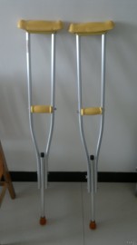 铝合金拐杖 优质腋下普通拐杖 舒适耐用金属拐杖