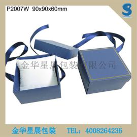 纸制首饰盒 简易折叠包装纸盒 珠光纸礼品盒 手表盒 可定做logo