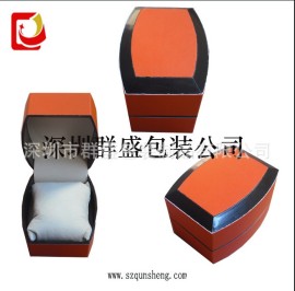 弧边手表盒，精致女士手表盒，小巧手表包装礼品盒，商务礼品盒