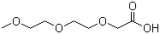 2-[2-(2-甲氧基乙氧基)乙氧基]乙酸（16024-58-1）
